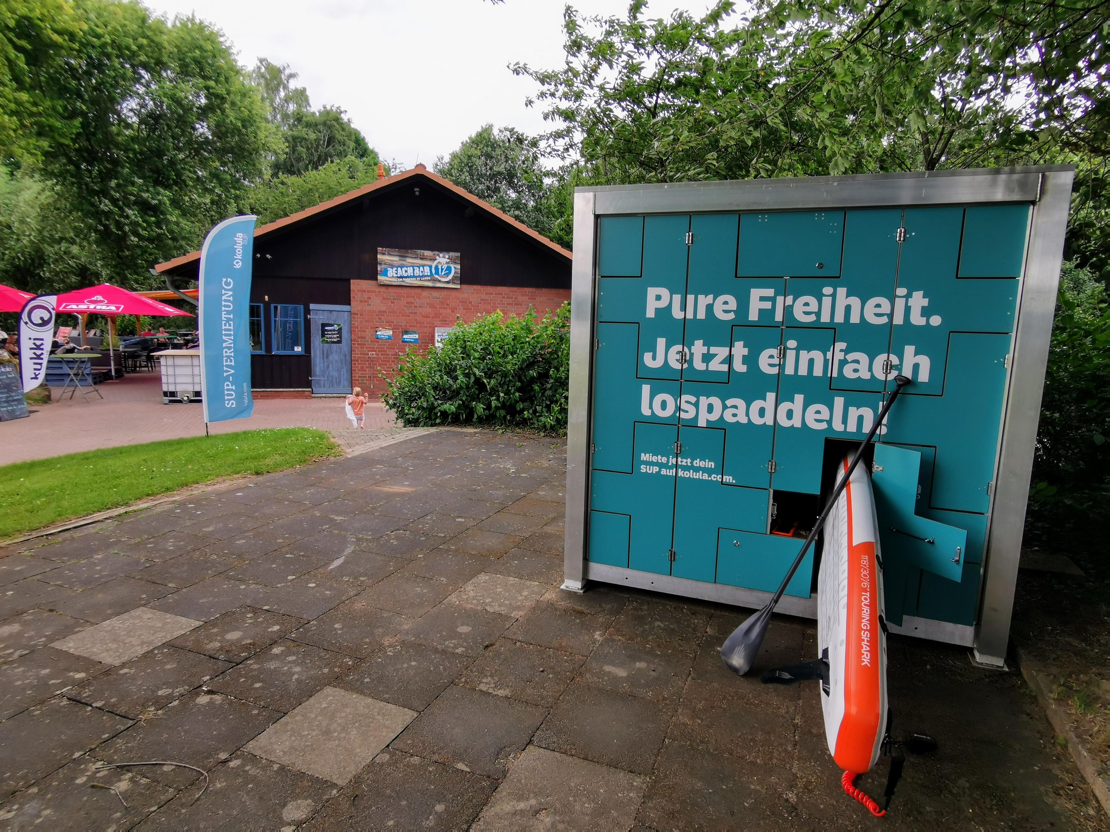 kolula SUP Station am Badesee Petershagen-Lahde